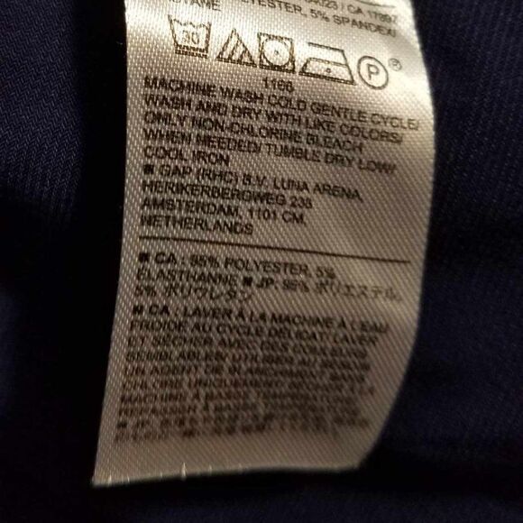 Banana Republic Factory Blue Knit Bodycon Below the Knee Dress Size Small - Picture 11 of 11